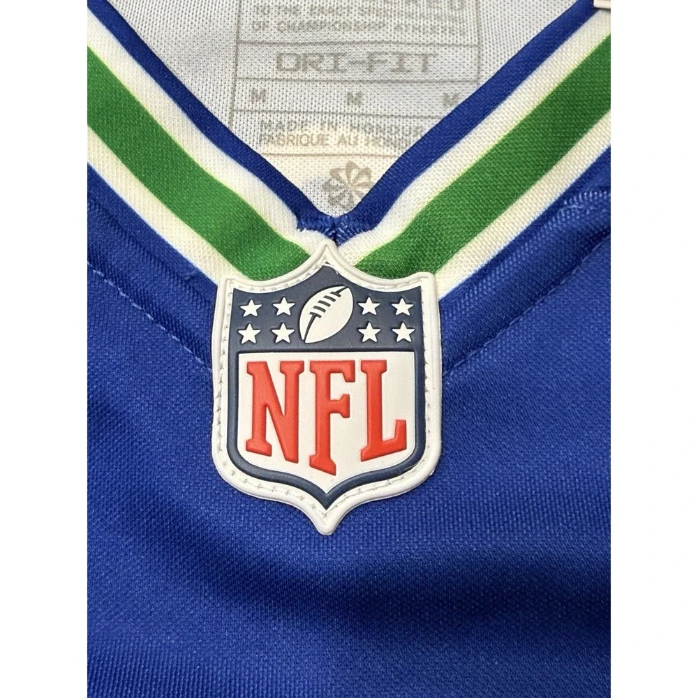 Nike Men's Seattle Seahawks #14 DK Metcalf Jersey 94NM-03LD-78F-4W0 Size Medium